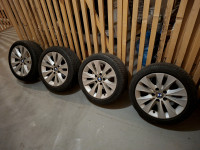ALU FELGE 17 ORGINAL BMW + GUME.. ODLICNO STANJE