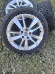 Alu felge 17 Škoda Trius 5x112, 2 kom. Orginal Octavia