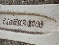 MB/ Alu felge 17'' rupe 5x112, 4 kom.