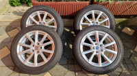 Alu felge 17'' rupe 5x112, 4 kom. sa zimskim gumama Sava eskimo hp 2