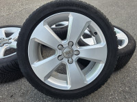 Alu felge 17'' rupe 5x112 orig. Audi A3 S-line s M&S gumama