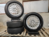Alu felge 18''  5x108, 4 kom, gume 235 65 18 odlične, orginalne