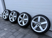 Alu felge  rupe 5x112,  Audi Oem  245/35r19 Nove Zimske dot 2025.