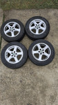 Alu felge 5x100 ljetni set skoda 15 cola