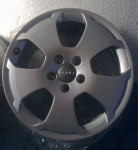 Alu-felge 7,5J x 17, 5 krakova, originalne Audi, koristene, 4 kom