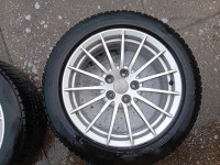 Alu felge  audi  17'' rupe 5x112, 4 kom.sa zimskim gumama 225x50x17 Co