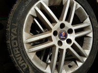 Alu felge Saab 17'' rupe 5x110, 4 kom.
