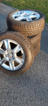 Zimske gume 205 55 16 DOT 2017 Audi felge