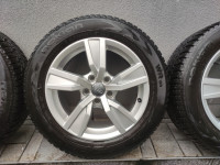 Audi zimski set, Alu felge 16'' rupe 5x112, 4 kom, + zimske Nokian
