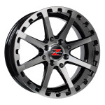 Barzetta ATV Black Polished 16x7 Aluminijska felga 4x110 ET10 CB89.1