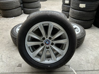 BMW 5x120 8J ET30 V-Spoke 236 17'' + Michelin 225/55/17 + TPMS senzori