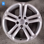 Br.11 - Original Vw Alu felga 17''  5x112, 1 kom. 3AA601025M Mallory