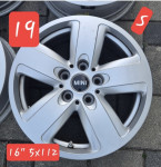 Br. 19 - Alu felge 16'' 5x112 Mini