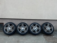 Mercedes alu felge 17 cola sa gumama!