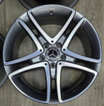 Mercedes original felge 18'' rupe 5x112, 4 kom. + SENZORI