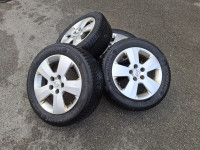 Opel GM Alu felge sa zimskim gumama Michelin Alpin A4 215/55 ,16''