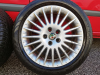1 ORIGINAL ALFA ROMEO ALU FELGA 5X110 7,5X17 ET41