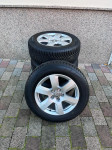 Original Audi 5x130 Alu felge 17" s zimskim gumama, pašu na VW Touareg
