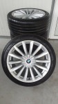 Original BMW 7 Alu felge 19'' rupe 5x112, 4 kom. sa ljetnim gumama