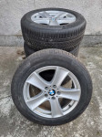 Original BMW X5 Alu felge 18" 5x112 sa zimskim Continental gumama
