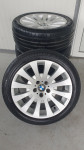 Original BMW 5 i 6 Alu felge 18'' rupe 5x120, 4 kom. sa ljetnim gumama