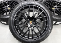 Original Porsche Spyder E3 21” set felgi Cayenne Turbo GT / GTS.