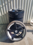 Original Porsche Taycan Alu 21" s ljetnim Prelli Pzero Elect NF0