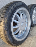 Prodajem 4 Alu felge 15'' rupe 4x108, sa Pirelli P6 gumama