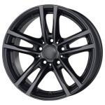 RIAL X10X 8,5x18 5x120 ET50 CB65,1 RACING-SCHWARZ – alu felga