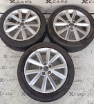 Škoda Rapid 5JA601025S-B 16'' Alu felge 3 kom. 5x100 ET46 7J