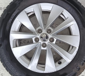 Škoda Scala Alu felga 16'' 1 kom. 5x100 657601025AJ 6J ET38