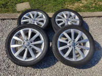 VW Dijon 17" 5x112 ljetni set 6.5mm!