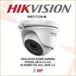 HIKVISION 2MP EXIR DOME 2.8mm KAMERA HWT-T120-M