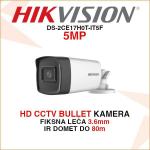 HIKVISION 5MP BULLET KAMERA DS-2CE17H0T-IT5F 3.6mm