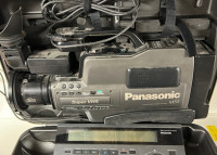 Panasonic movie kamera s-VHS NV-M5s - kofer & editing konzola