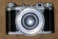 Altix IV vintage 35mm fotoaparat + 50mm f/2.9 Trioplan objektiv