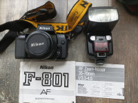 Analogni fotoaparat Nikon f 801