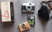 Beirrete fotoaparat - komplet futrola / blic / kutija