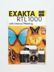 EXAKTA RTL 1000 Prospekt / Brošura
