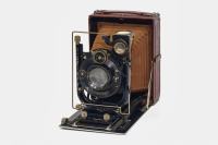 Foto aparat Agfa Isolar NO. 408 135/4.5 Doppel-Anastigmat Smeđi - 1926