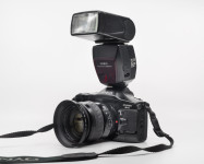 Minolta  9si Dynax,objektiv Minolta zoom 28 -105mm i bljeskalica