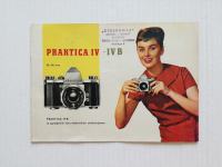 PRAKTICA IV i IV B 24×36 mm - Prospekt / Brošura