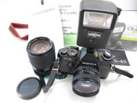 Yashica FX-D Quartz + 35-105 + Zeiss Planar 50mm f/1.7