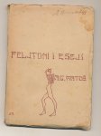 A.G. Matoš Feljtoni i eseji Zagreb 1917