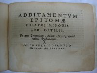 ORTELIUS ABRAHAM - MICHAEL COIGNET - ATLAS 1595.godine
