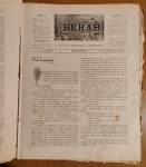 Behar - list za pouku i zabavu, 1908.