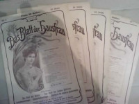 ČASOPIS "HAUSFRAU" 1903/1904 god