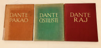 Dante - Božanstvena komedija komplet Pakao Čistilište Raj 1937 1939 #3