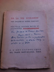 De La Vie D'oraison. Jacques et Raissa Maritain, 1933.