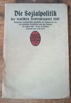 Die Sozialpolitik des deutschen Zentrumspartei 1907.